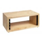 Rack biurkowy lity jesion