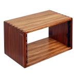 Rack z drewna egzotycznego