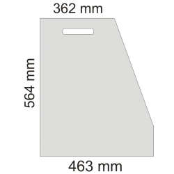 Rack ścięty 20° rozmiar 10U