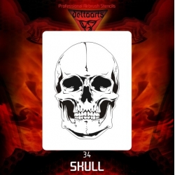 Szablon czaszka nr 34 XL