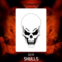 Szablon czaszka nr 39 XXL