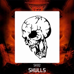 Szablon czaszka nr 82 XXL