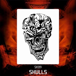 Szablon czaszka nr 89 XXL