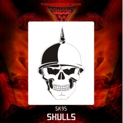 Szablon czaszka nr 95 MID