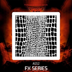 SKÓRA ALIGATORA AGS2 MID