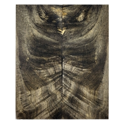 Drewno stabilizowane Buckeye Burl czeczot okładki 9x55x131mm SBSC86