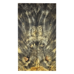 Drewno stabilizowane Buckeye Burl czeczot okładki 9x54x201mm SBSC92