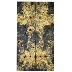 Drewno stabilizowane Buckeye Burl czeczot okładki 9x52x200mm SBSC94