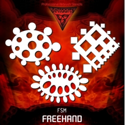 Szablony Freehand zestaw mini FSM