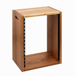 Rack podłogowy prosty lity dąb