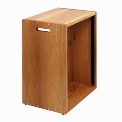 Rack podłogowy prosty lity dąb