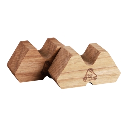 Podstawki pod kable zestaw 6 sztuk dąb