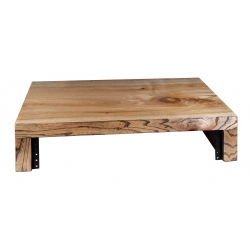 Stojak pod monitor lity wiąz 3U