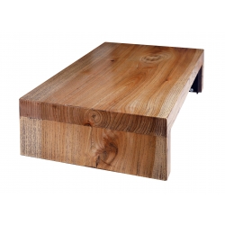 Stojak pod monitor lity wiąz 3U