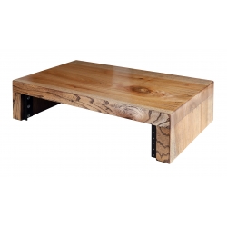 Stojak pod monitor lity wiąz 3U