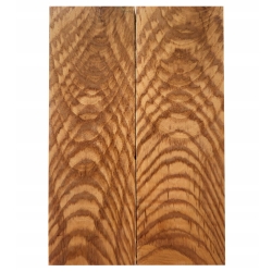 Drewno stabilizowane Jesion czeczot pasiak okładki 10x45x130mm ASCI1