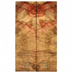 Drewno stabilizowane Klon Jesionolistny czeczot okładki 8-9 x 44 x 160 mm SBXSC1