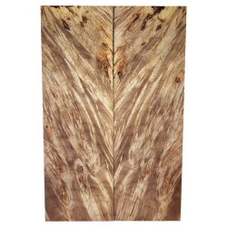 Drewno stabilizowane Klon Kanadyjski czeczot okładki 9x48x153mm SMCSC7