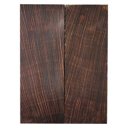 Leopardwood Roupala okładki stabilizowane crosscut 10x47x135mm