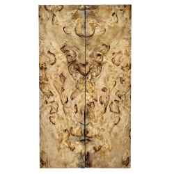 Drewno stabilizowane Brzoza Karelska Masur okładki  folder 8x32x126mm SLPBS13