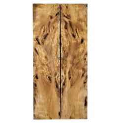 Drewno stabilizowane Brzoza Karelska Masur okładki  folder 8x32x126mm SLPBS13