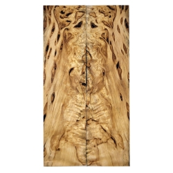 Drewno stabilizowane Brzoza Karelska Masur okładki  folder 8x32x126mm SLPBS13