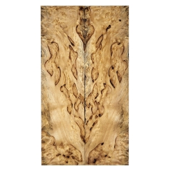 Drewno stabilizowane Brzoza Karelska Masur okładki  folder 8x32x126mm SLPBS13