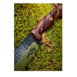 Drewno stabilizowane Sekwoja czeczot okładki szerokie 10x60x143mm SQSC1